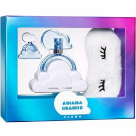 ARIANA GRANDE CLOUD 3 PCS SET FOR WOMEN: 1.7 EAU DE PARFUM SPRAY + 0.25 PARFUM + SLEEP MASK