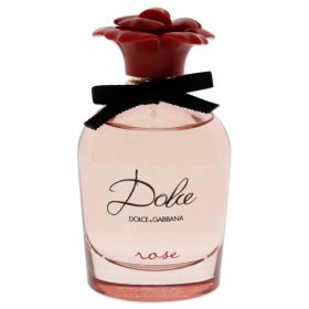 DOLCE & GABBANA DOLCE ROSE TESTER 2.5 EAU DE TOILETTE SPRAY FOR WOMEN