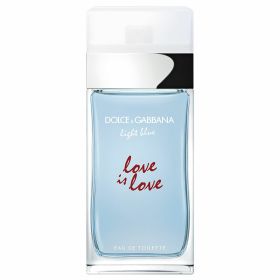 DOLCE & GABBANA LIGHT BLUE LOVE IS LOVE TESTER 3.3 EAU DE TOILETTE SPRAY FOR WOMEN