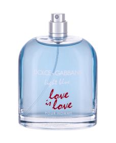 DOLCE & GABBANA LIGHT BLUE LOVE IS LOVE TESTER 4.2 EAU DE TOILETTE SPRAY FOR MEN