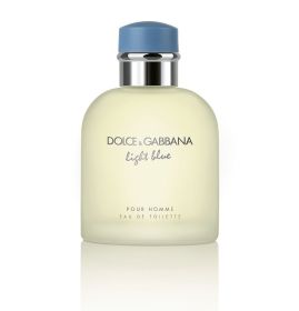 DOLCE & GABBANA LIGHT BLUE 4.2 EAU DE TOILETTE SPRAY FOR MEN.