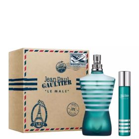 JEAN PAUL GAULTIER LE MALE 2 PCS SET: 4.2 EAU DE TOILETTE + 0.67 EAU DE TOILETTE