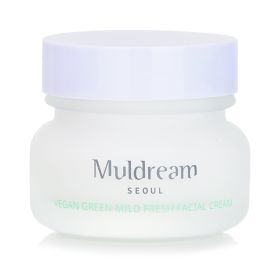 MULDREAM - Vegan Green Mild Fresh Facial Cream 284068 60ml/2.02oz