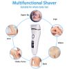 Electric Razor Painless Lady Shaver For Women Razor Shaver Hair Removal Trimmer For Legs Underarm Waterproof LCD USB Charging