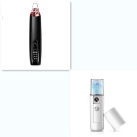 Electric blackhead cleansing instrument (Option: Black set-USB)