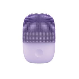 Electric facial cleanser (Color: Purple)