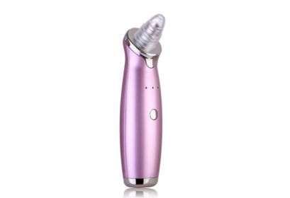 Blackhead Instrument Electric Suction Facial Washing Instrument Beauty Acne Cleaning Blackhead Suction Instrument (Option: Rose Gold)