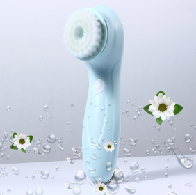 Rechargeable cleansing instrument (Color: Blue)