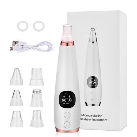 Blackhead Instrument Electric Suction Facial Washing Instrument Beauty Acne Cleaning Blackhead Suction Instrument (Option: A Style)