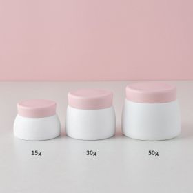 PP Double Cream Box Baby Mask Lotion Bottle Cream Jar (Option: Pink-30g)