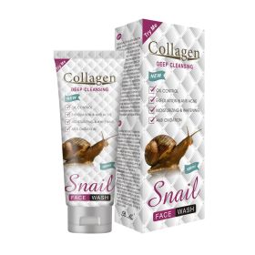 Collagen Snail Pore Cleansing Cleanser (Option: 100ml Face Wash)